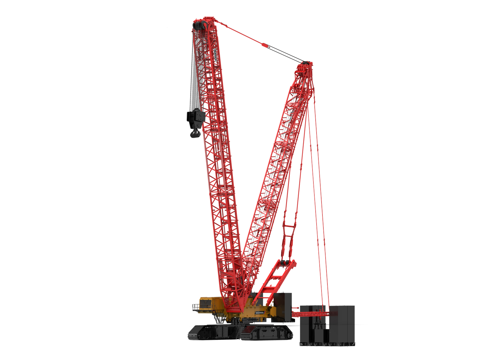 Sany SCE22000A 2200t Lattice Boom Crawler Crane - Sany Crane